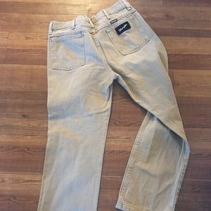 Wrangler men’s jeans camel colored